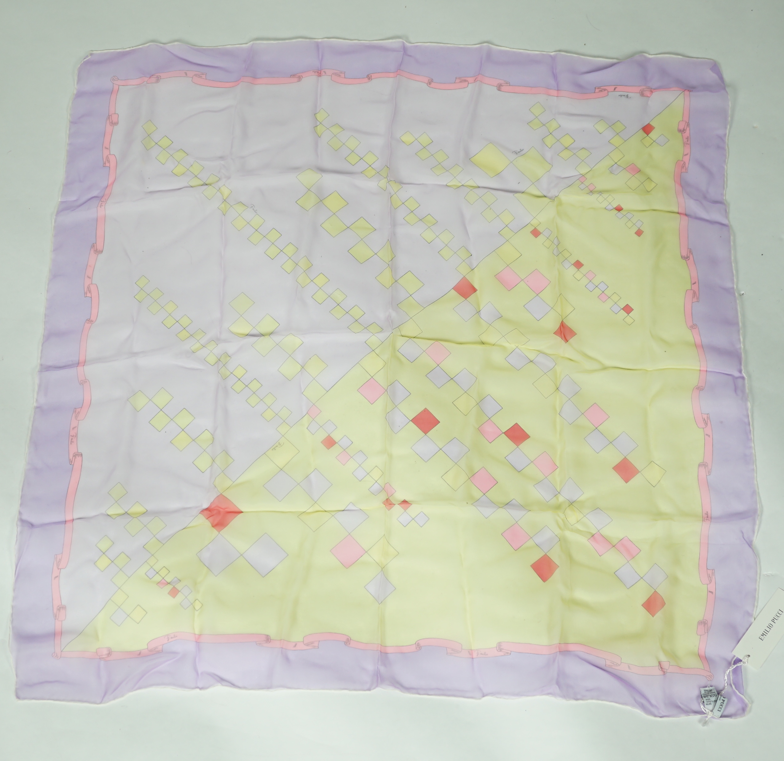 A Louis Vuitton, Cartier and Pucci boxed scarves